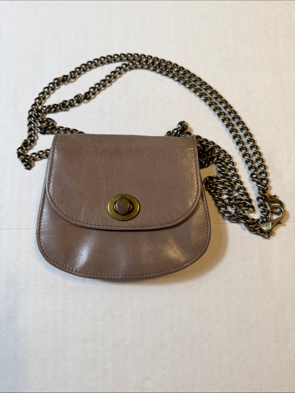 HOBO International leather mini crossbody bag